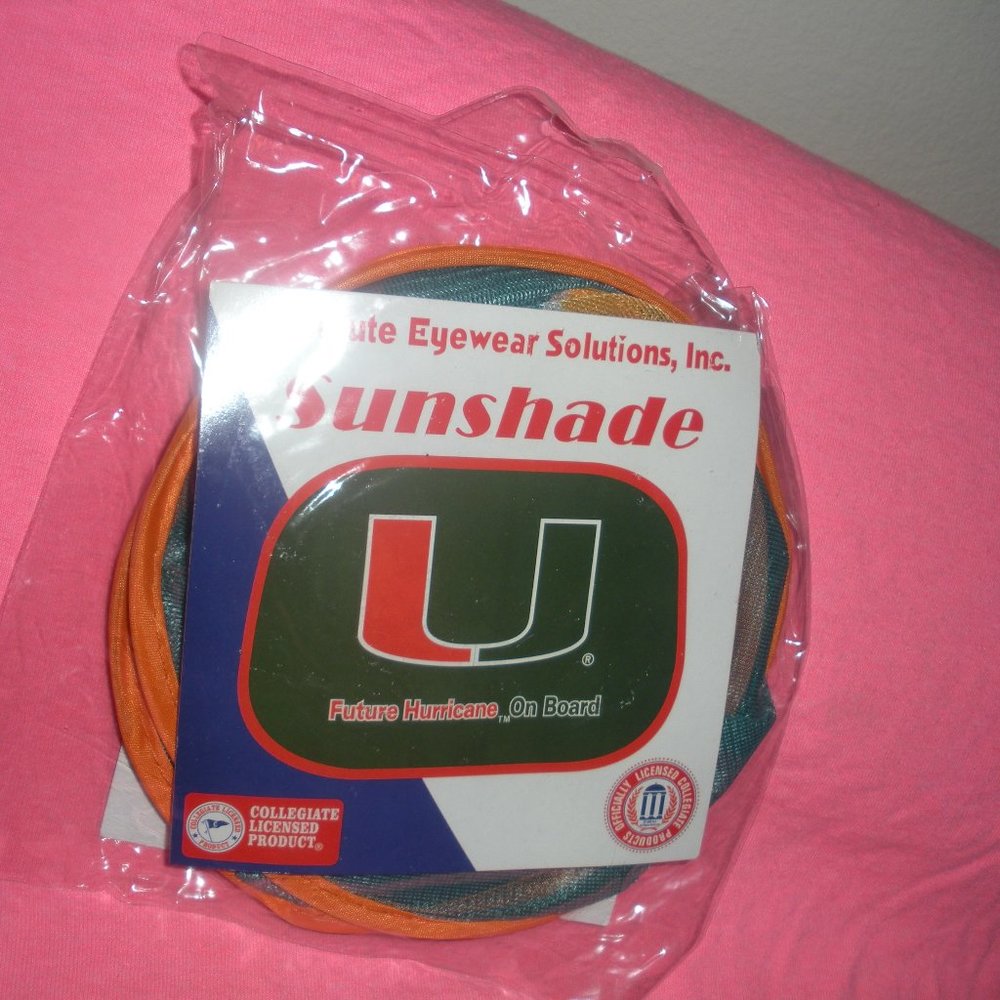 University of Miami  window sun shade